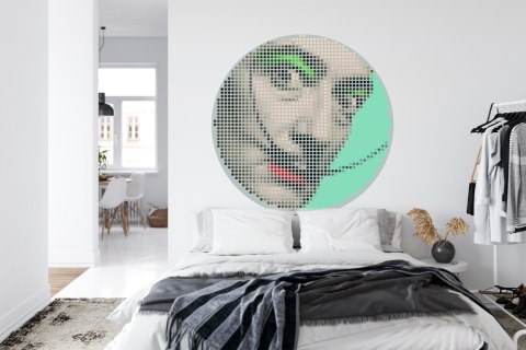 Fototapeta Okrągła Ikona Salvador