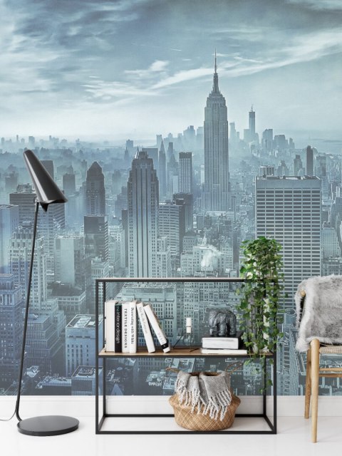 Fototapeta Kwadratowa Hazy Gotham Autorstwa Stefena Schilbe