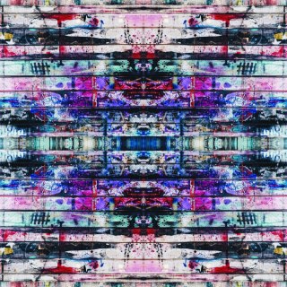 Fototapeta Kwadratowa Miejski Kalejdoskop
