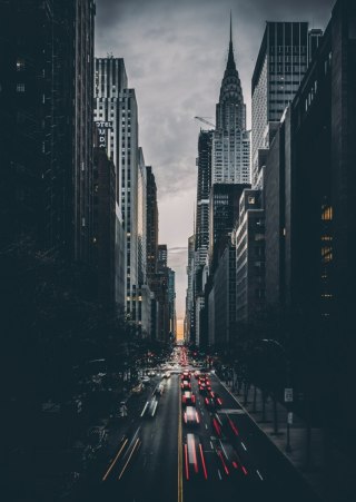 Plakat Nowy Jork Ulica I Architektura