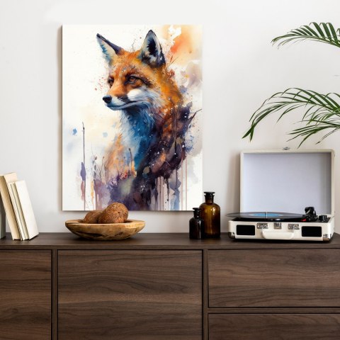 Plakat Lis Na Malunku