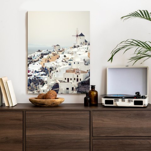 Plakat Widok Na Miasteczko Oia Na Santorini