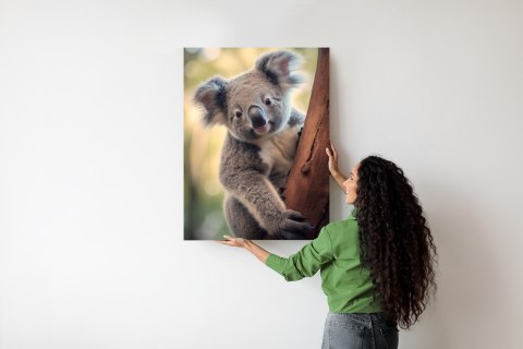 Plakat Koala Na Rozmytym Tle