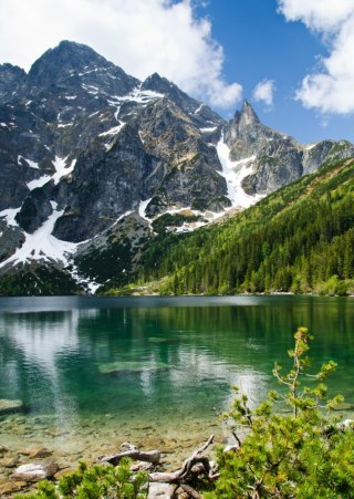 Plakat Morskie Oko W Polskich Tatrach