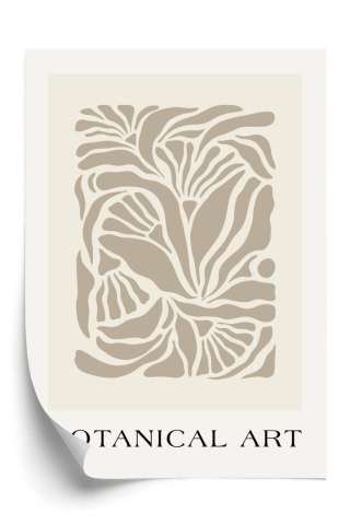 Plakat Styl Matisse'a Botaniczny Wzór