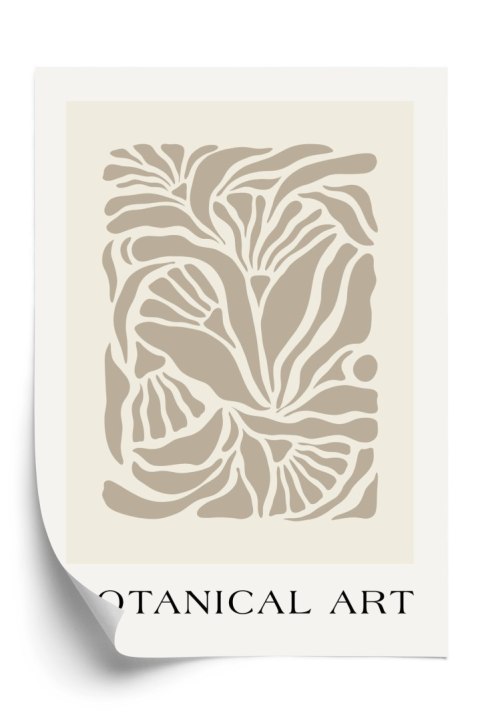 Plakat Styl Matisse'a Botaniczny Wzór