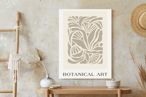 Plakat Styl Matisse'a Botaniczny Wzór