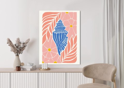 Plakat Abstrakcja Minimalistyczne Rośliny W Stylu Matisse'a