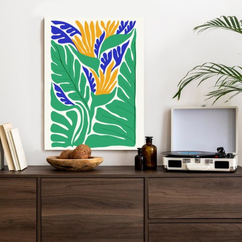 Plakat Abstrakcyjne Roślinki W Stylu Matisse