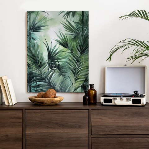 Plakat Liście Palmowe W Odcieniach Zieleni