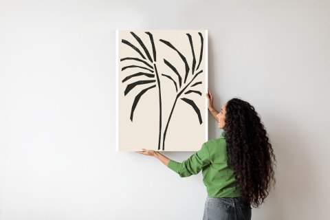 Plakat Liście W Stylu Matisse