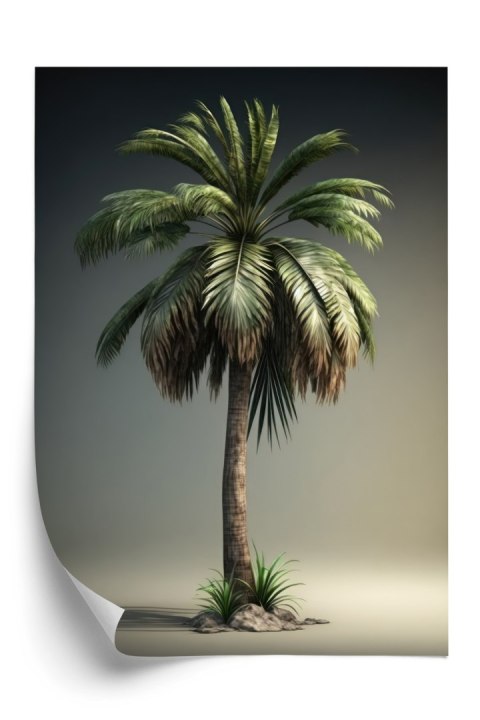 Plakat Zielone Drzewo Palmowe