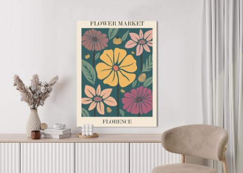 Plakat Trag Kwiatowy Florencja