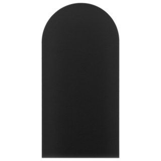 Panel Tapicerowany Eko Skóra Czarny 30cm