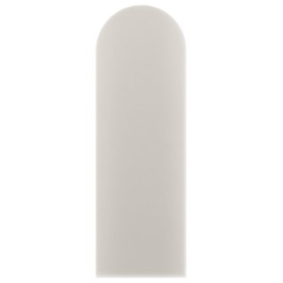 Panel Tapicerowany Eko Skóra Kremowy 20cm