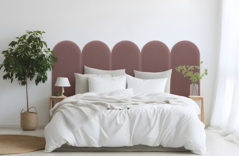 Panel Tapicerowany Magic Velvet Brudny Róż 30cm