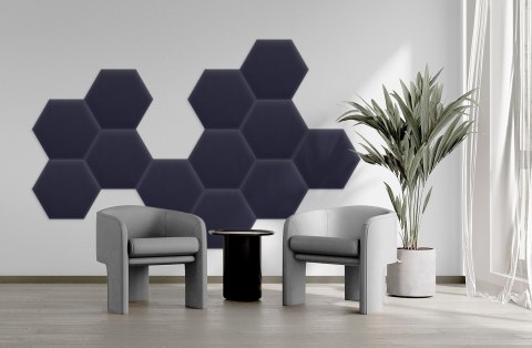 Panel Tapicerowany Magic Velvet Lawendowy