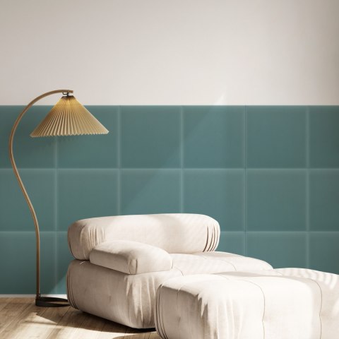 Panel Tapicerowany Magic Velvet Lazurowy