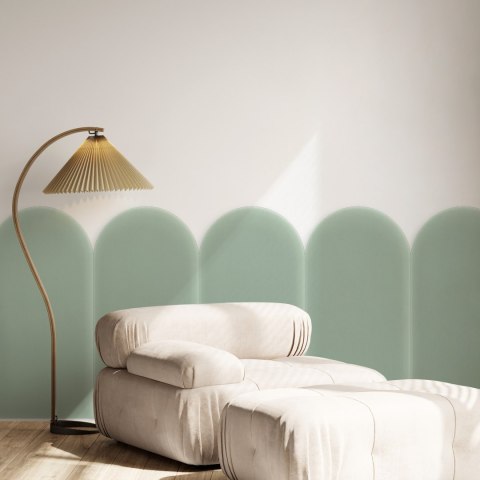 Panel Tapicerowany Magic Velvet Miętowy 30cm