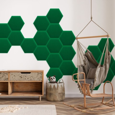 Panel Tapicerowany Magic Velvet Zielony