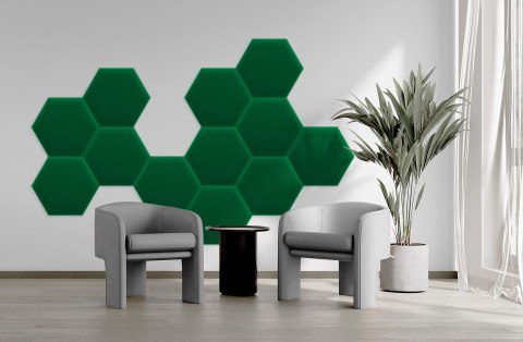 Panel Tapicerowany Magic Velvet Zielony