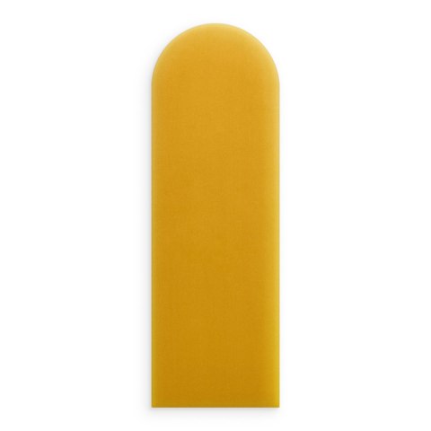 Panel Tapicerowany Magic Velvet Żółty 20cm