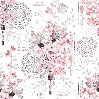 Tapeta Kwiaty I Ornamenty