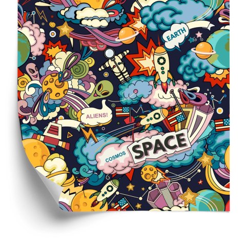 Tapeta Barwny Kosmos