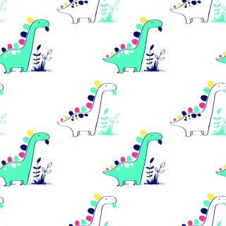 Tapeta Do Pokoju Dziecka, Dinozaury Rośliny Liście