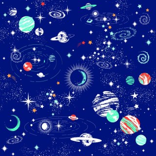 Tapeta Do Pokoju Chłopca Planety Kosmos Gwiazdy