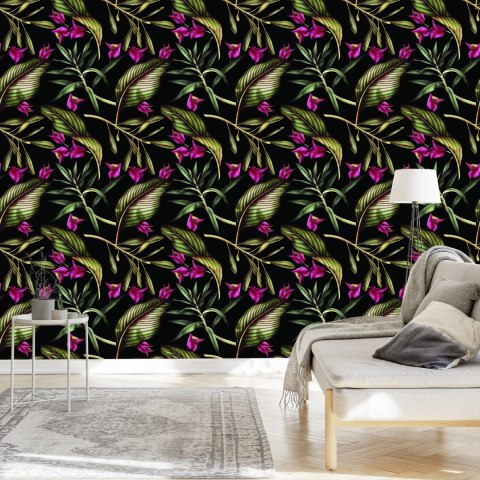 Tapeta Kwiaty W