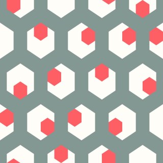 Tapeta Figury Geometryczne W Stylu Retro