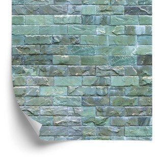 Tapeta Kolorowe Cegły - Efekt 3D