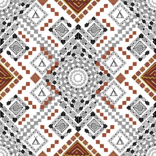 Tapeta Tradycyjne Azteckie Wzory