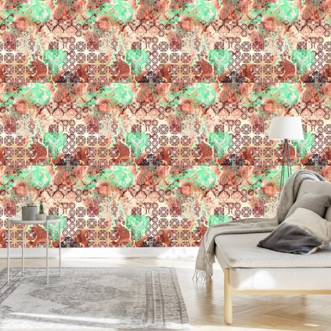 Tapeta Etniczne Motywy Geometryczne