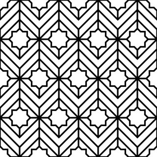 Tapeta Geometryczne Ornamenty