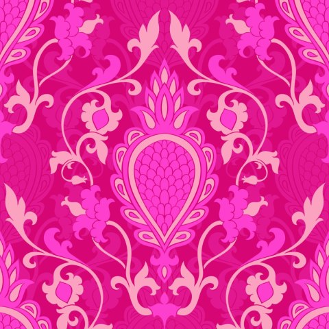 Tapeta Piękne Kolorowe Ornamenty