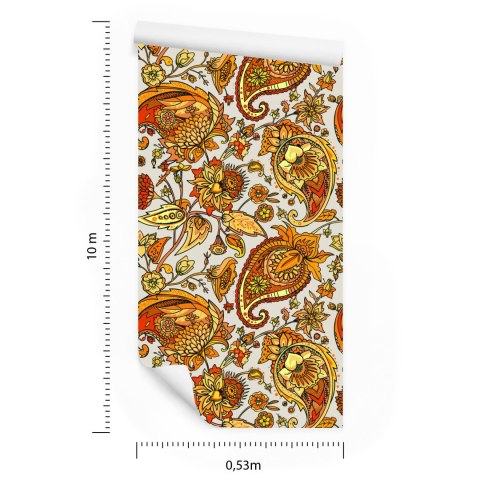 Tapeta Piękny Wzór Paisley