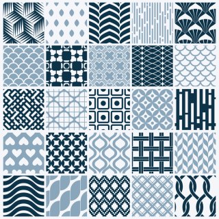Tapeta Modernistyczna Mozaika Geometryczna