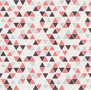 Tapeta Geometryczna - Kolorowe Trójkąty