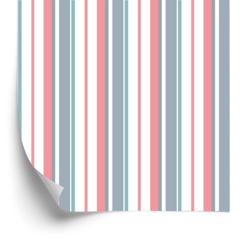 Tapeta Kolorowe, Pionowe Pasy Do Salonu, Sypialni