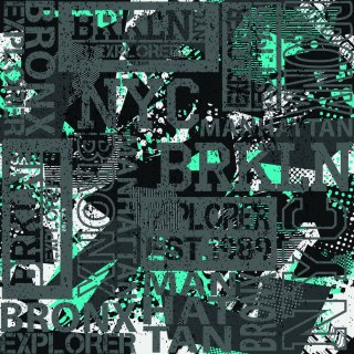 Tapeta Młodzieżowa Graffiti Napisy Nowy Jork Bronx