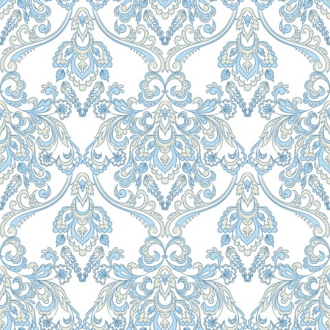 Tapeta Ornamenty W Stylu Barokowym