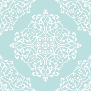 Tapeta Ornamenty W Stylu Barokowym