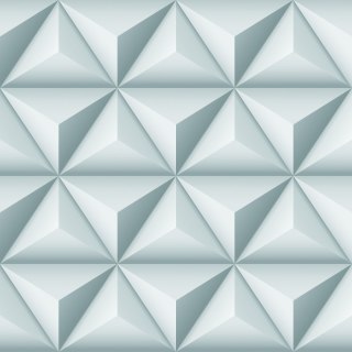 Tapeta Modernistyczne Piramidy - Efekt 3D
