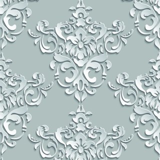 Tapeta Optyczna, Do Sypialni, Ornamenty, Efekt 3D