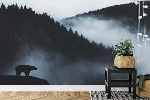 Fototapeta Niedźwiedź W Górach