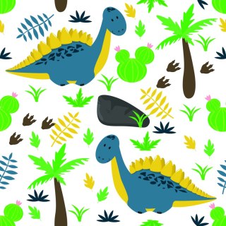 Tapeta Dla Dzieci - Dinozaury