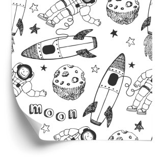 Tapeta Kosmonauci Wśród Gwiazd