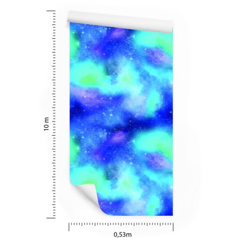 Tapeta Niebieskie Galaxy